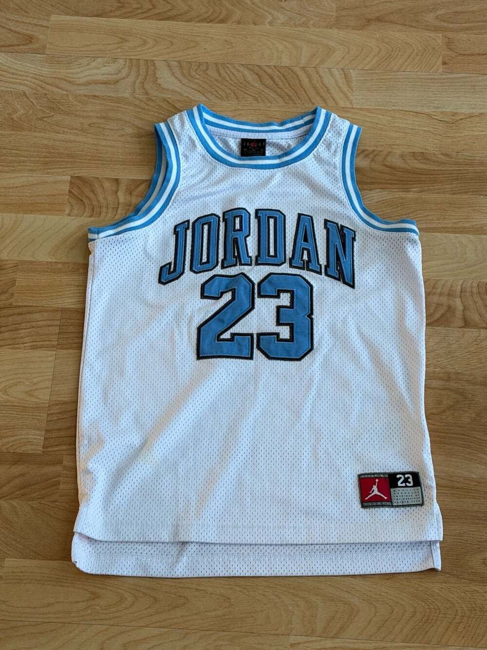 Jordan Big Kid's 23 Jersey (Legend Blue, 95A773-U25) Size Medium